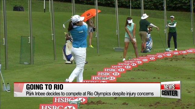 Park Inbee shrugs off injury to compete in Rio, while K.T. Kim opts out due to Zika fears