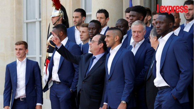 Le dernier repas des Bleus à l'Élysée avant les vacances