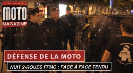 Nuit 2-roues à Paris : confrontation avec les forces de l'ordre
