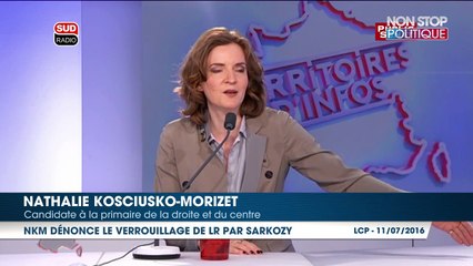 Nathalie Kosciusko-Morizet accuse Nicolas Sarkozy de verrouiller la primaire