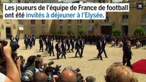 Euro : les joueurs de l'équipe de France reçus par François Hollande à l'Elysée