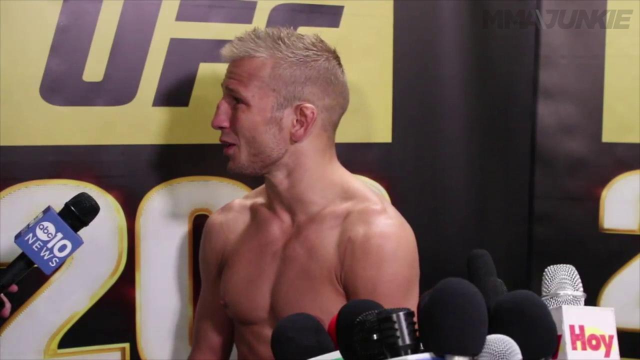 UFC 200's T.J. Dillashaw on fight with Raphael Assuncao "Feels good to get that win back"