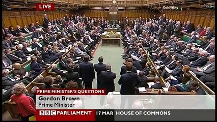 "Sean Connery, Sean Connery, Sean Connery..." (Prime Minister's Questions, 17.03.10)