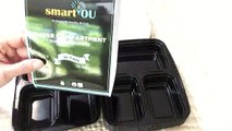 The 10 pack of Three Compartment Food Containers by smartYou Reviews