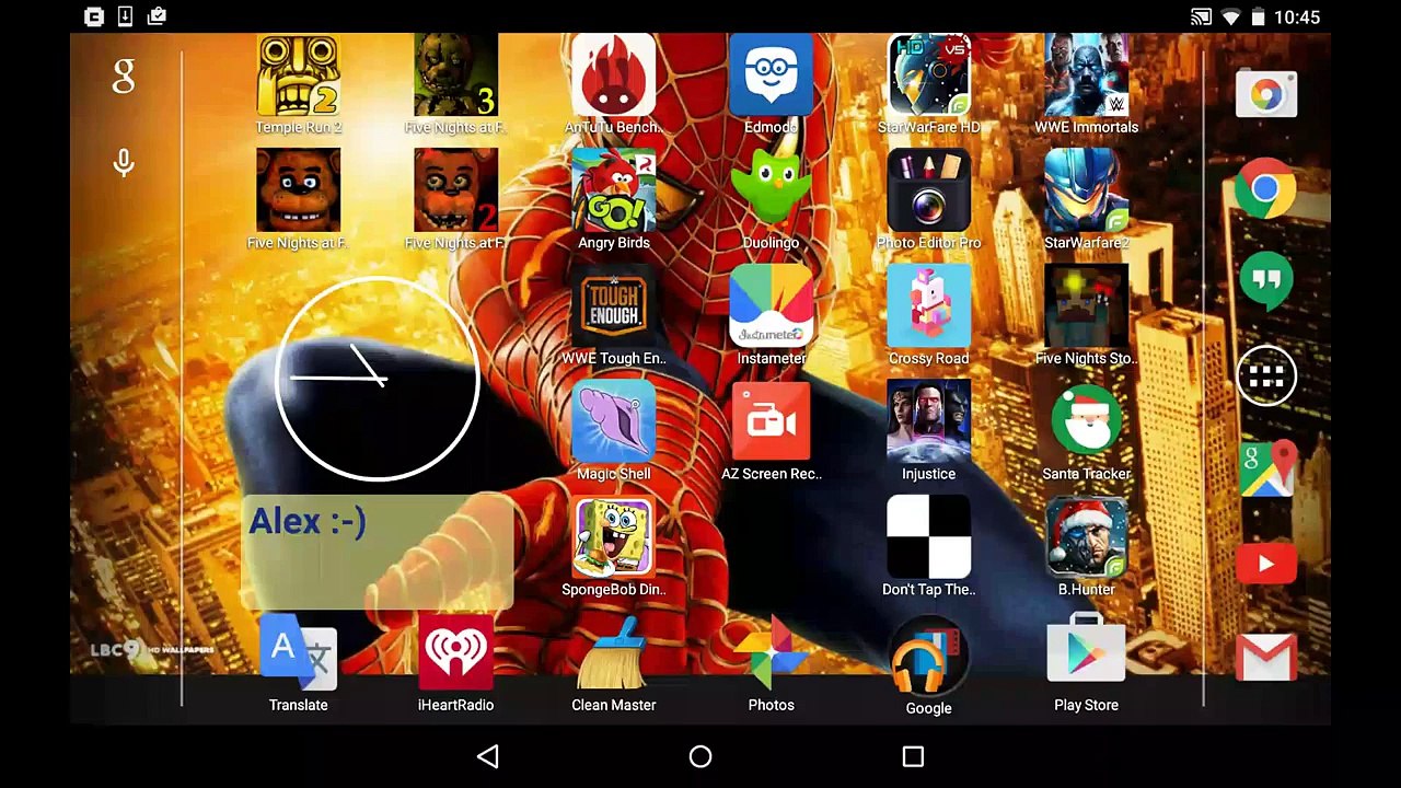 Five Nights At Freddy's 1 night 1 demo, Tablet
