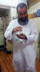 funny pathan having spray bottle