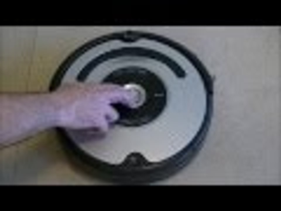 IRobot Roomba 500 series How to factory Built in test