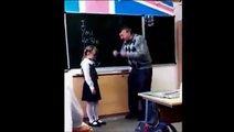 Această fetiță a fost umilită de profesor și n-a mai rezistat. Reacția ei este de milioane. BRAVO!