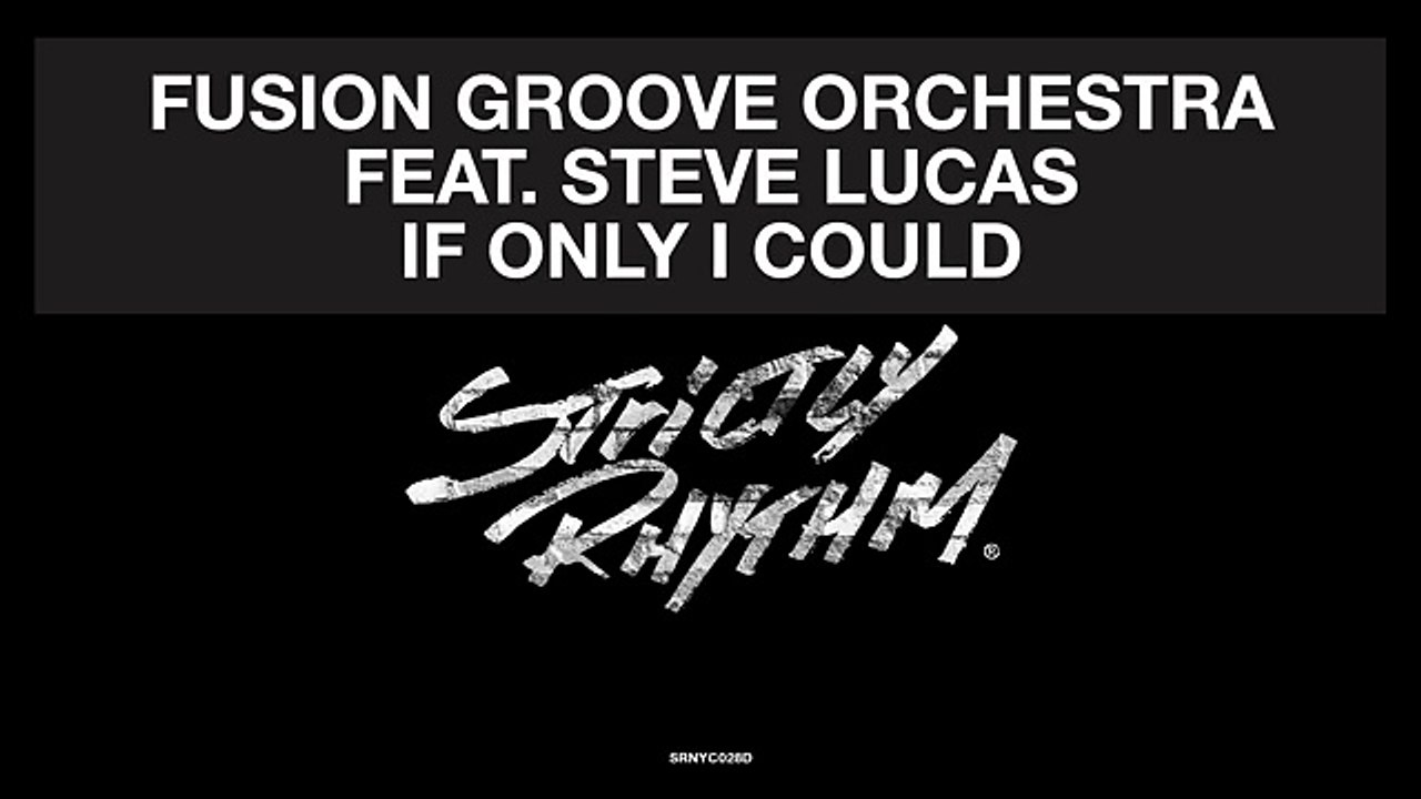 Fusion Groove Orchestra Feat. Steve Lucas – "If only I could (Liem Remix)"