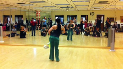 Workshop by Alien Ramirez Afro Cuban 1 (1-23-2013)