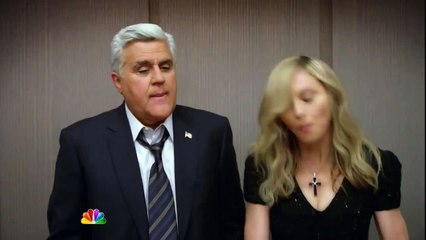 MADONNA Jay Leno Super Bowl Commercial Extended 2012