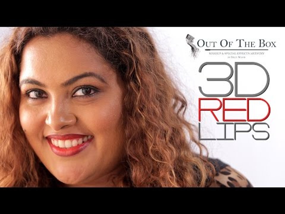 Fall Trends : 3D Red Lips | Tips, Trick & Tutorial