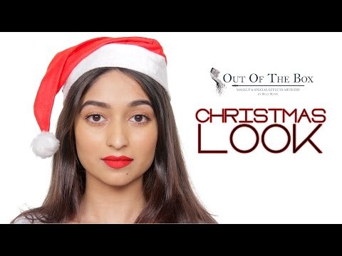 Christmas Inspired Makeup Tutorial | Holiday Party Looks