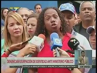 Diputada Nora Delgado denunció fraude en las firmas para el revocatorio