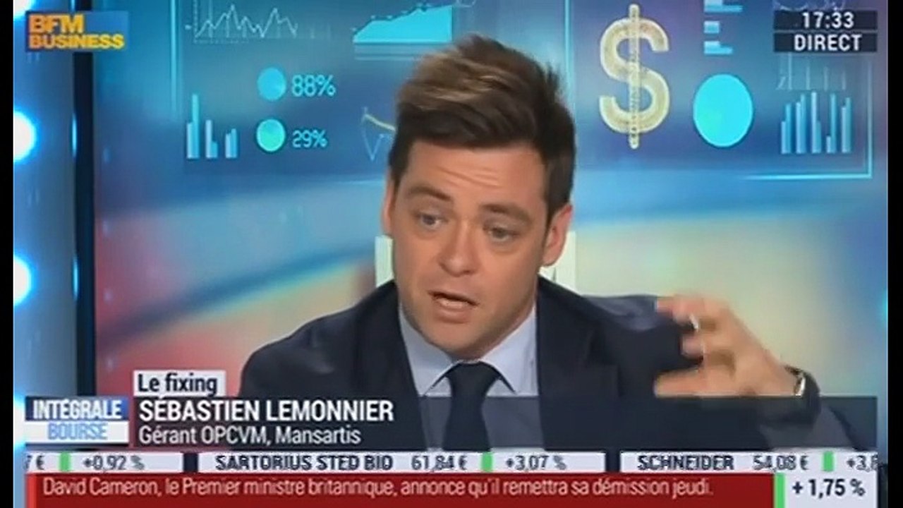 Le Club de la Bourse: Sébastien Lemonnier, Véronique Riches-Flores et Sylvain Loganadin - 11/07