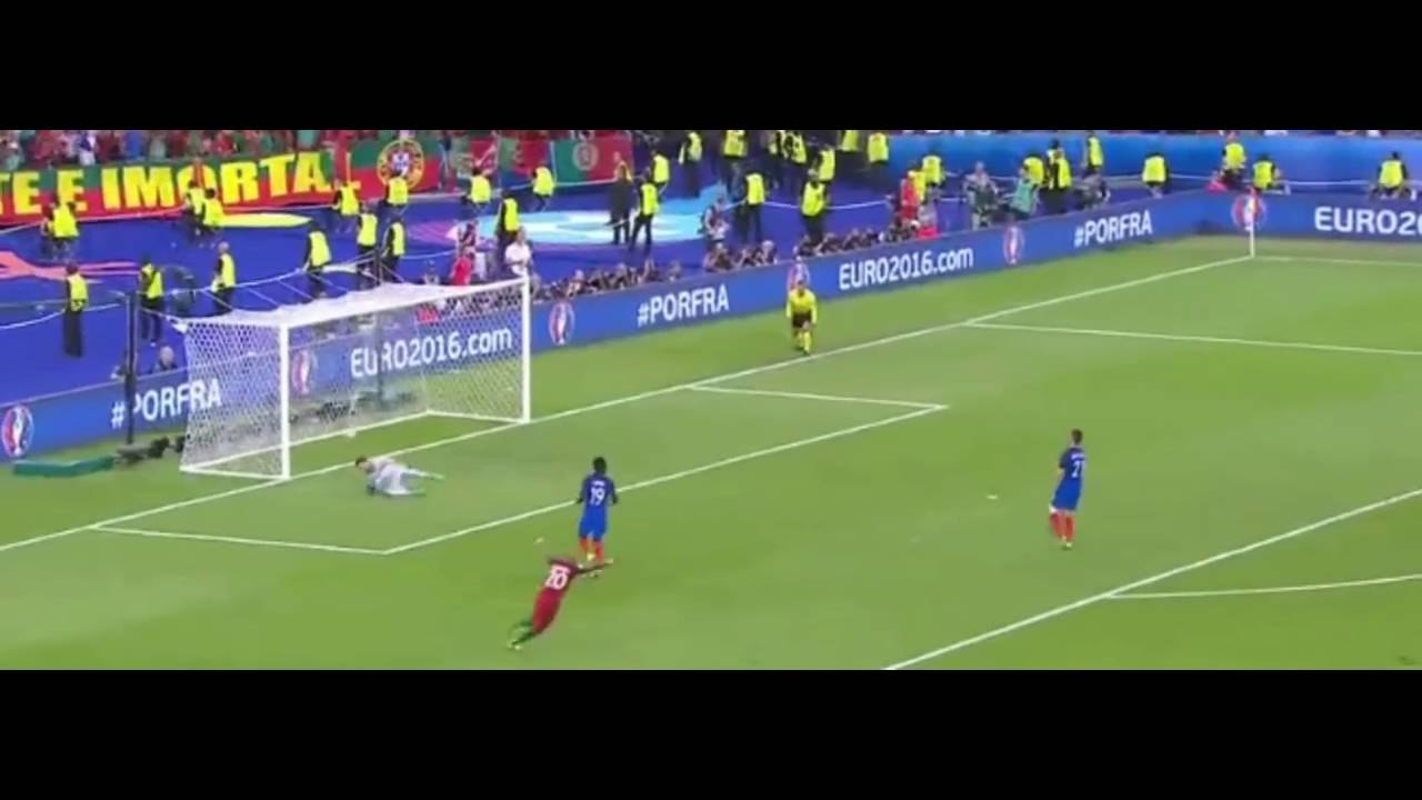 الهدف الذهبي للبرتغال في يورو2016
