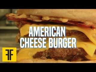 All American Cheese Burger | Food Fix