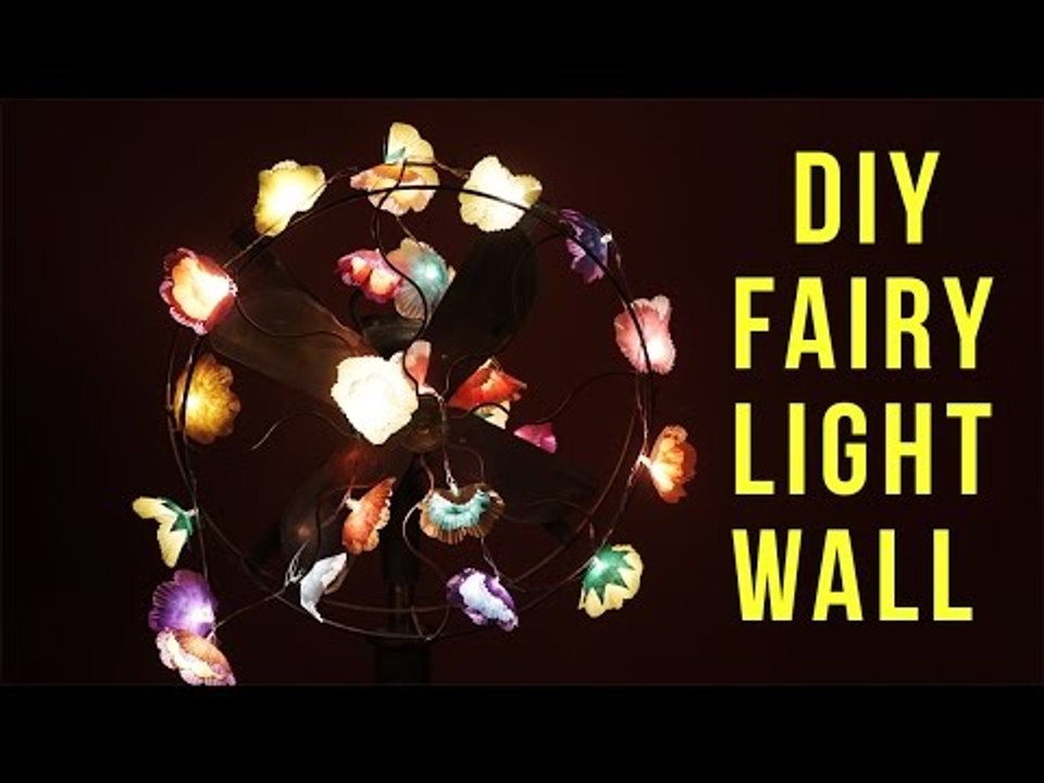 DIY Fairy Light Wall | DIY Inspired Room Decor Ideas! Cheap & Easy Projects