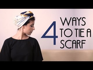 4 Ways To Tie A Scarf