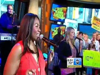 Mandisa Sings Good Morning