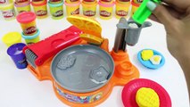 Play Doh Breakfast Café New Playdough Frying Pan Makes Play-Doh Waffles Eggs Bacon 2015 To