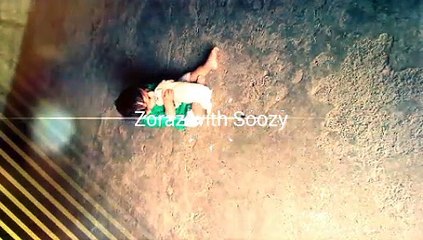 Cute baby playing with puppy(M.Zoraz Ali_Baby)