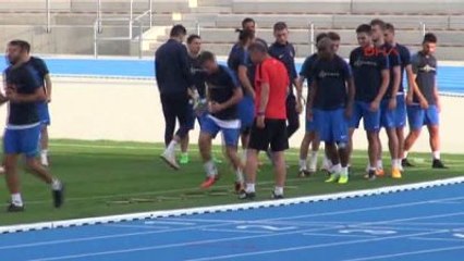 Trabzonspor'da Mehmet Ekici İlk Antrenmanına Çıktı