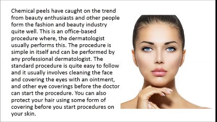 What Are Chemical Peels and How Effective Are They?