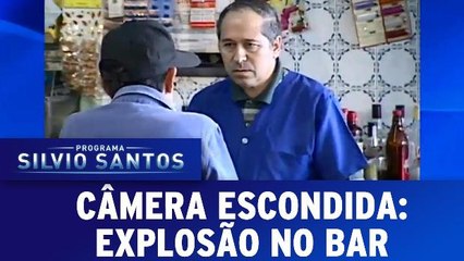 Câmera Escondida - Explosão no Bar