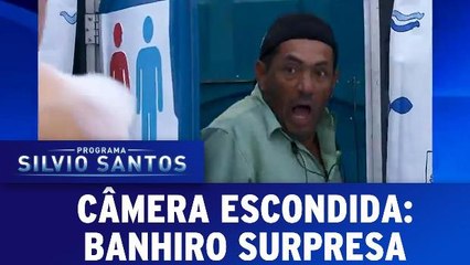 Câmera Escondida - Banheiro Surpresa