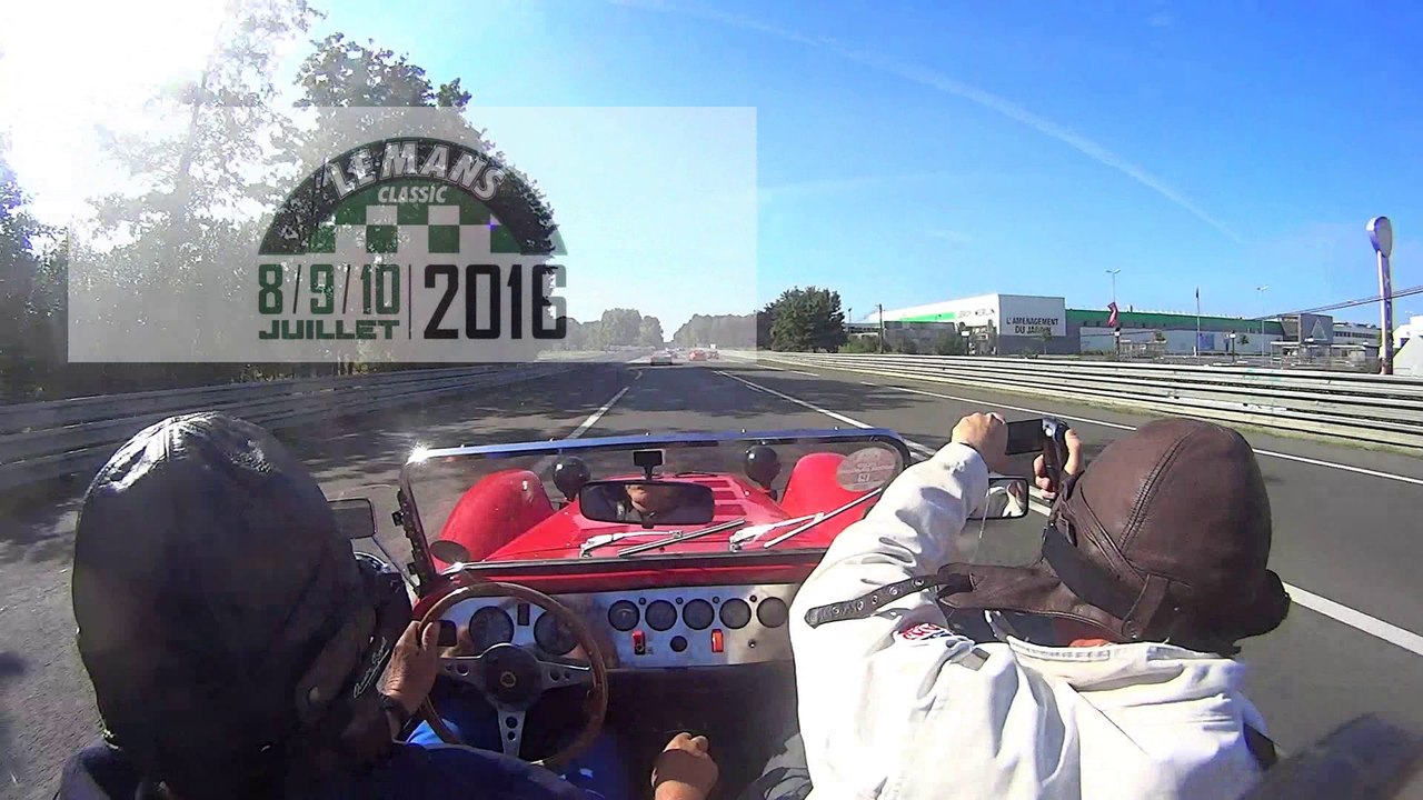 Tours de piste au Mans Classic 2016