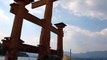 The great Torii at the Itsukushima Shrine in Miyajima, Japan