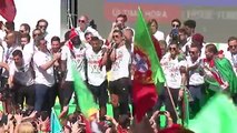 Este fue el discurso de Cristiano Ronaldo a su llegada a Portugal con la selección