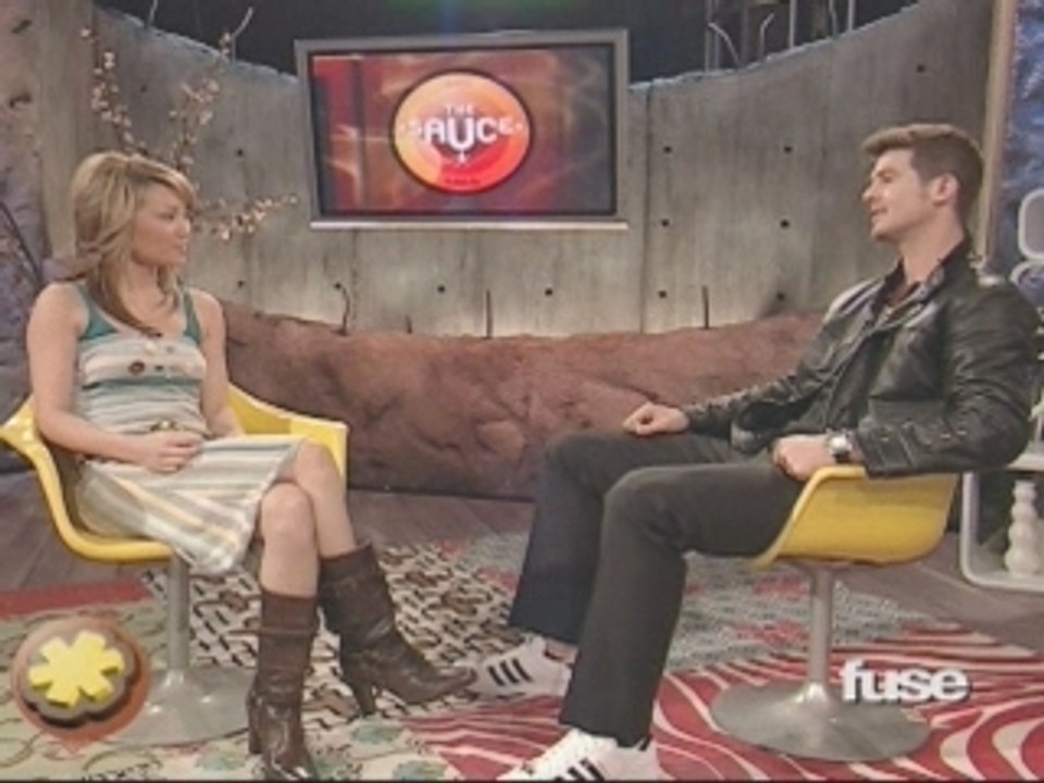 Robin Thicke interview on The Sauce