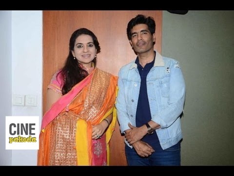 Manish Malhotra & Shaina NC charity conference for Cancer Patients Aid | CinePakoda