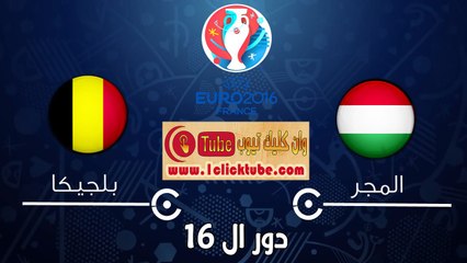 يورو 2016 (دور ال 16) المجر 4-0 بلجيكا