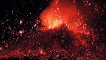 MT Etna Eruption 2015 Lightning Sicily, Italy Part 1