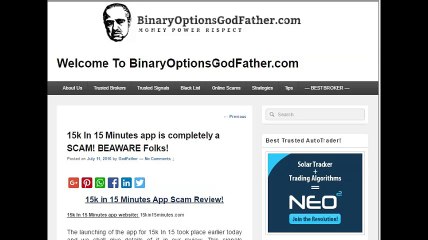 15k In 15 Minutes App is a Fishy Scam! BEAWARE Folks!