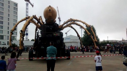 L'araignée Kumo à Nantes 10 juillet 2016