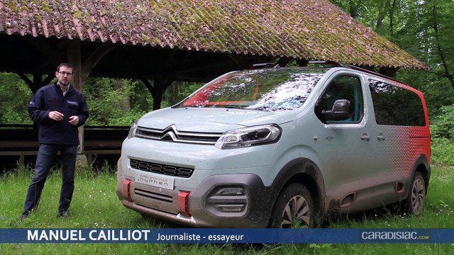 Citroën SpaceTourer Hyphen Concept : il grimpe aux arbres