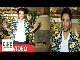 Tusshar Kapoor | 'Holi' Celebrations with Media | CinePakoda