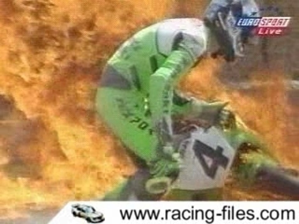 Accident Moto Gp Kawasaki Explosion