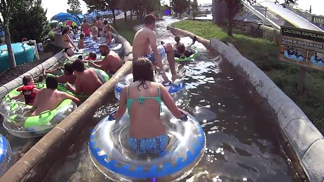 Raging River Water Slide at Schlitterbahn Kansas City
