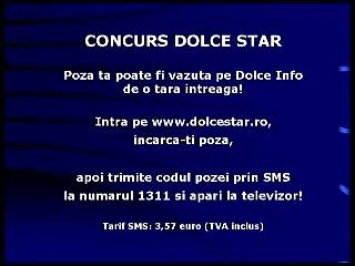 Dolce Info Concurs Dolce Star 29 iulie