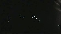 Police Film UFO Constellation in Slovakia April 28, 2009