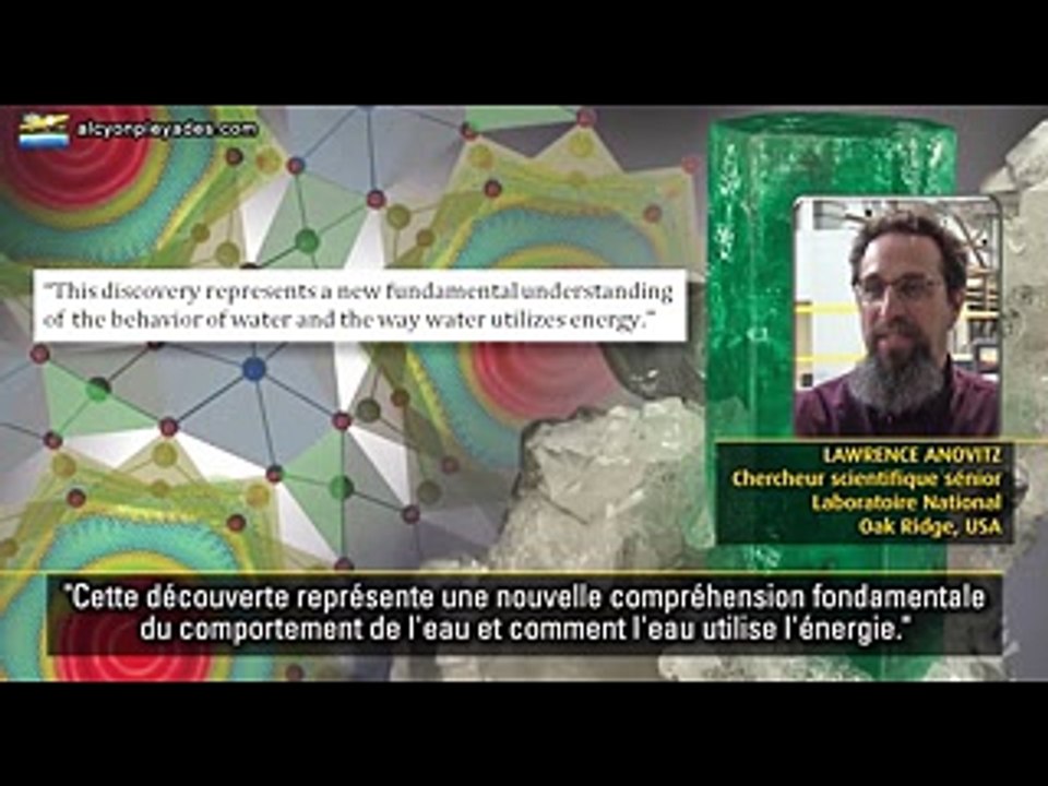 La mémoire de l'eau et la découverte du 4eme etat de l'eau