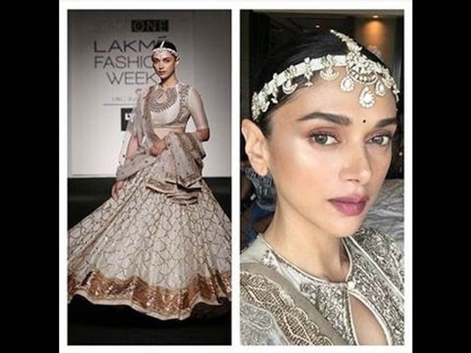 Lakme Fashion Week (LFW) 2016 Day 3 - Aditi Rao Hydari Walks the Ramp | CinePakoda