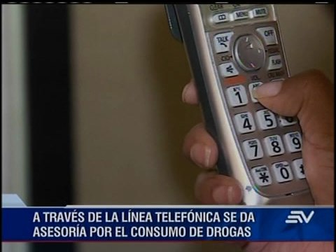 Línea de atención de la Secretaría de Drogas recibe unas 400 llamadas en promedio