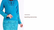 Baju Kurung Moden Lace Terkini 2016 - LovelySuri