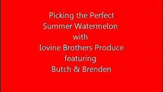 How to pick a watermelon 06-29-11